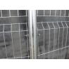 Buy cheap Galvanized And Pvc Coated Cruved Welded Wire Mesh Fence 50x200mm from wholesalers