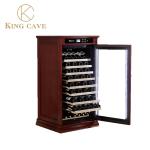 Electric 24 Bottle Wine Cabinet With Imported USA OAK Materials Low Noise