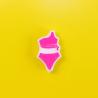 Buy cheap Custom Teething Silicone Beads With Summer Sunglasses Bikini Swimsuit Shape from wholesalers