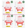 Buy cheap Plastic Automatic Handle Poultry Feeder 1.5kg 3kg 6kg 9kg For Chicken Farm Feeding System from wholesalers