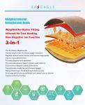 Buy cheap Anion Infrared Electric Weighted Heated Back Pad Adjustable 12" × 24" from wholesalers