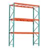 Buy cheap Adjustable Teardrop Pallet Rack Beams Steel Warehouse Shelves Corrosion Protection from wholesalers