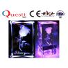 Buy cheap Big Size Glass 3D Crystal Laser Engraving Machine 3W Green Laser 800x1200x150mm from wholesalers