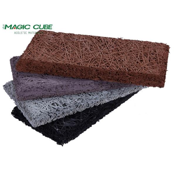 Buy cheap Eco Friendly Wood Wool Insulation Boards Fireproof Wood Fiber Panels Customized from wholesalers
