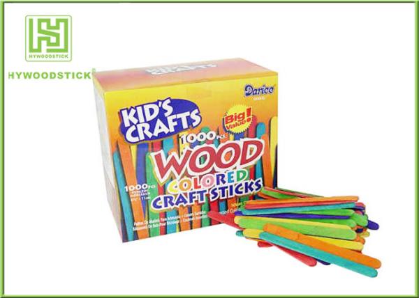 Buy cheap Multi - Color Math Natural Wood Sticks , Mini Craft Wooden Counting Sticks For Child from wholesalers
