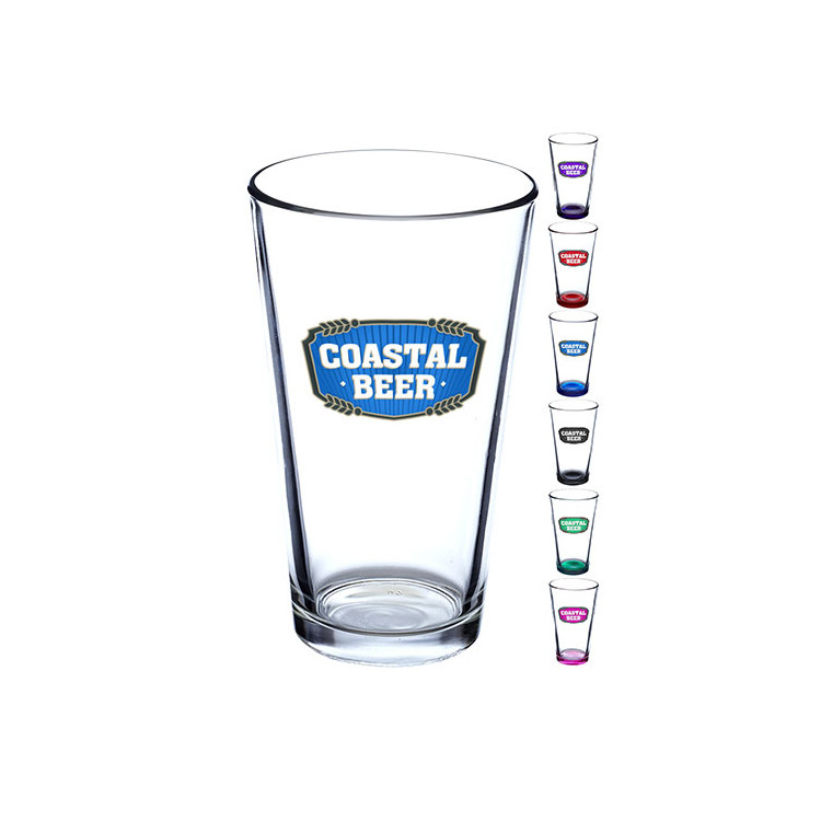 Party Plastic Beer Glasses Pilsner Mugs Biodegradable OEM ODM