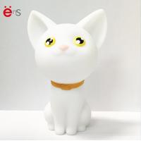 Buy cheap White 3D Cute Cat LED Night Light For Children 9×9×13cm Size OEM product