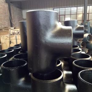 Buy cheap ANSI A105 Butt Welding Fittings ASTM Seamless Schedule 40 Tee from wholesalers