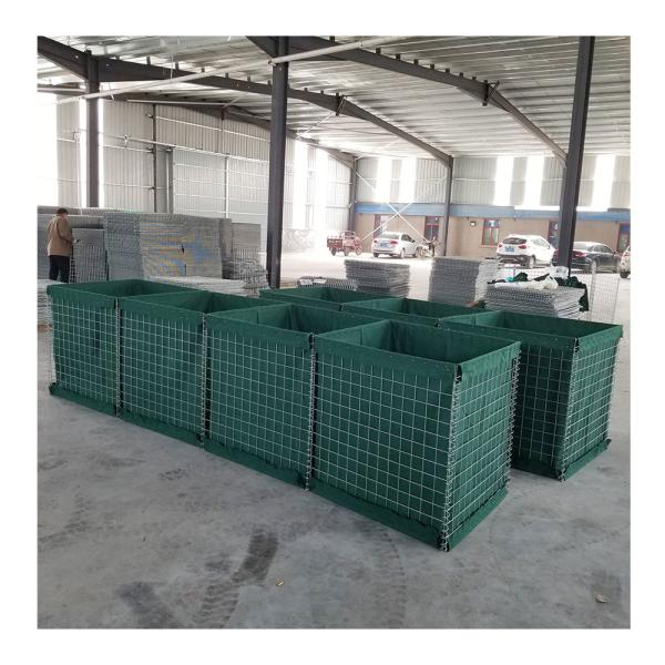 Buy cheap Mil4 Welded HESCO Sand Filling Military Barrier With 300g/M2 Geotextile from wholesalers