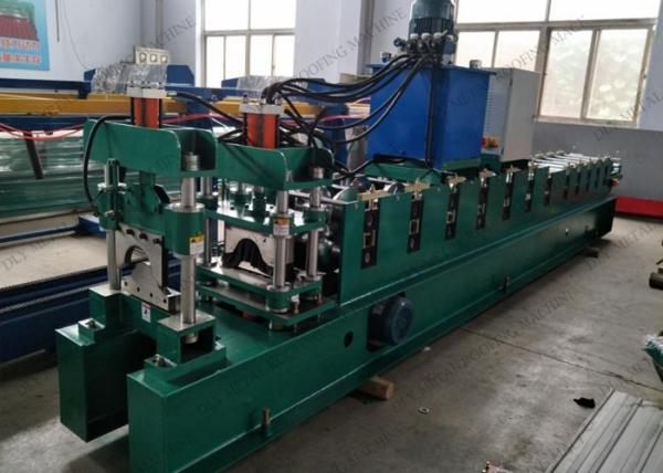 Automatic 480V Ridge Cap Forming Machine 0.8mm Ridge Steel Tile Forming
