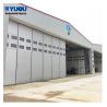 Buy cheap Sliding Bifold Aircraft Hangar Doors Steel Automatic 22m height 100m width 380V from wholesalers