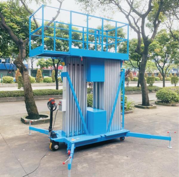 Buy cheap Aluminum Alloy Hydraulic Loading Platform 250kg Vertical Material Handling Lifts from wholesalers