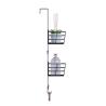 Buy cheap 2 Layers Metal Bathroom Towel Hook Rack Over Door Hanging Organizer Multifunction from wholesalers