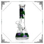 The Hulk Glass Smoking Water Pipe Beaker Bong Ingot Ice Catcher Bongs Hookah