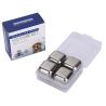 Buy cheap Ice Cube Silver Mirror Polishing Metal Wine Cooler 27MM from wholesalers