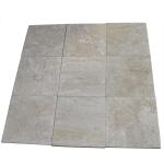 Honed Travertine Natural Slate Wall Tile , Rough Natural Stone Bathroom Tiles 12