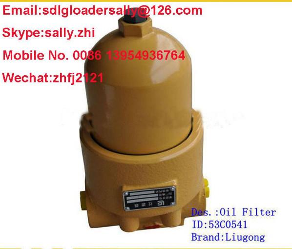 original Hydraulic Oil Filter, 53C0541, liugong wheel loader spare parts for