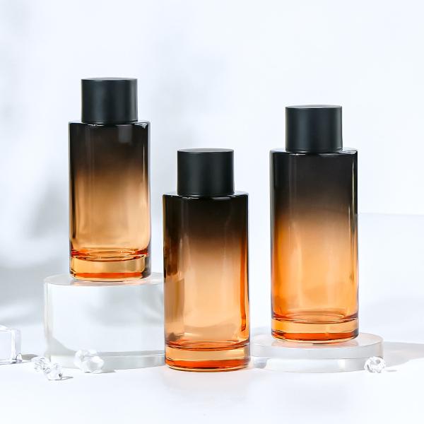 Cylinder Round Matte Frosted 100ml 120ml 150ml Skincare Packaging Luxury