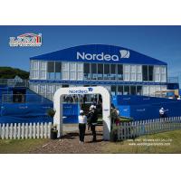 Buy cheap Waterproof Roof Cover Double Decker Tents With Glass Wall System product