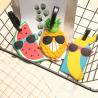 Buy cheap Fruit Luggage Straps Suitcase Tags Set Travel Adjustable Suitcase Belt Silicone Luggage Tags With Name ID Card from wholesalers
