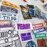 Buy cheap Vinyl Die Cut PVC Custom Stickers Printing Adhesive Waterproof Logo Transparent from wholesalers