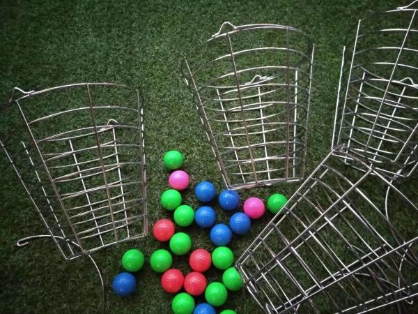 Buy cheap golf basket , iron golf basket , golf ball basket , golf metal basket , golf ball from wholesalers