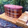 Buy cheap Abrasion Resistance Hot Springs Hot Tub Cover Energy Efficiency Wood Spa Cover from wholesalers