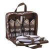 Buy cheap Picnic Backpack handbag Classic 4 Person Insulated Design Waterproof Blanket and Full Cutlery Set Red from wholesalers