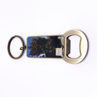 Buy cheap Custom Printed Bottle Openers , Metal Zinc Alloy Antique Beer Bottle Openers product