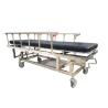 Buy cheap Black wheeled hospital stretcher truck Stainless steel stretcher truck from wholesalers