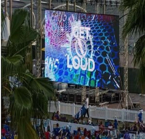 Buy cheap Lightweight 11.5KG Cabinet Commercial LED Display Screen With 16.7 Trillion Colors from wholesalers