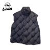 Buy cheap 2022 New Fashion Warm Down Green Utility Vest Loose Mens Workout Sleeveless Vest Waistcoats Gilet from wholesalers