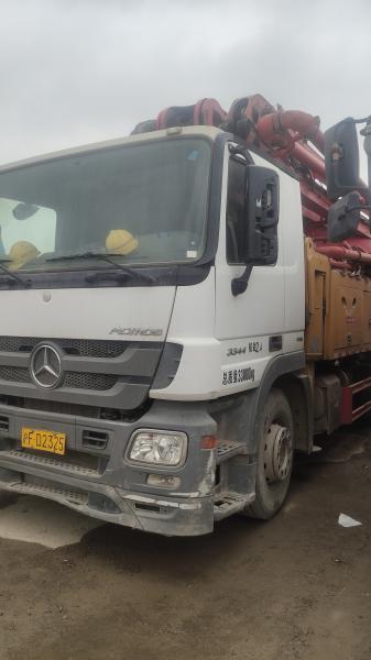 Buy cheap Used SANY concrete pump truck for sale, Mercedes Benz chassis from wholesalers