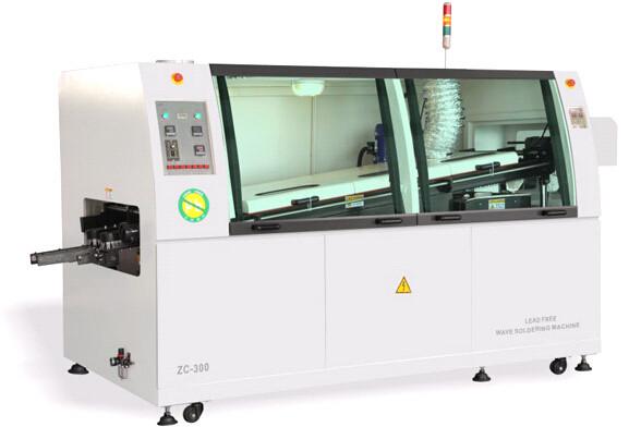 Buy cheap middle size 330 2-preheat zones lead free dual wave soldering machine from wholesalers