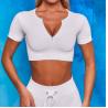 Buy cheap XXXL Polyester Spandex Gym Sports Bra Front Zip Sports Bra Plus Size from wholesalers