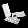 Buy cheap 10ml Drug Bottle APET White Plastic Blister Packaging Vial Holder Tray from wholesalers