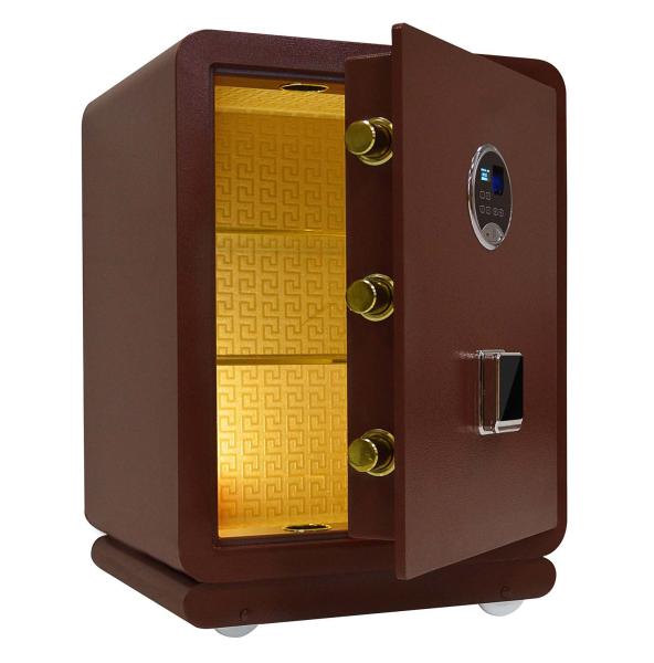 Full Stainless Steel Finger Vein Recognition Tamper Resistant Smart Cabinet /