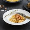 Buy cheap Microwavable Nordic Ceramic Straw Hat Bowl For Pasta from wholesalers