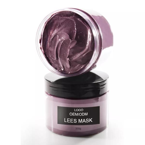 Buy cheap Purifying Detox Spa Eggplant Facial Clay Mask 300g For Deep Clean Acne Skin from wholesalers