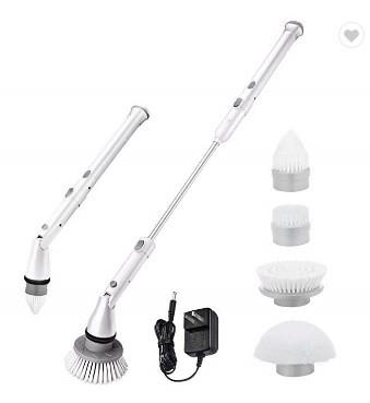 Buy cheap ABS Cordless Electric Spin Scrubber Brush 10cm Rechargeable from wholesalers