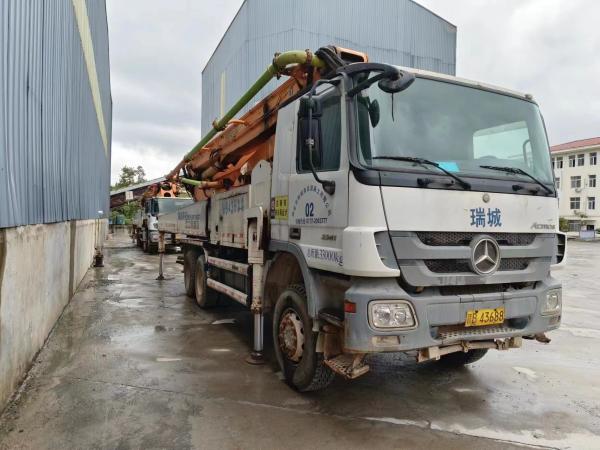Buy cheap ISO9001 Certified 47 Meters Benz Chassis Concrete Pump Truck for After-sales Service from wholesalers