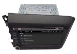 Honda CIVIC 2012 Android 10.0 Car Stereo Multimedia DVD GPS Player support WiFi
