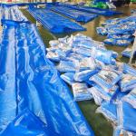 Density 6*6-16*16 PE Tarpaulin Rolls for Outdoor Tent Waterproof Poly Woven