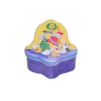 Buy cheap Christmas Bell Shape Gift Tin Can For Candy Chocolate Packing Food Grade product