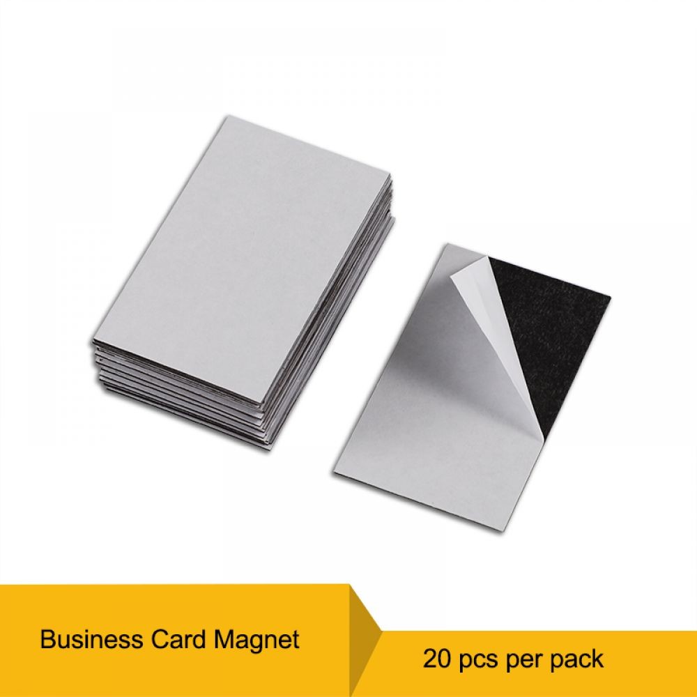 Custom Size Self Adhesive Business Card Magnets 4x6" 6x8''
