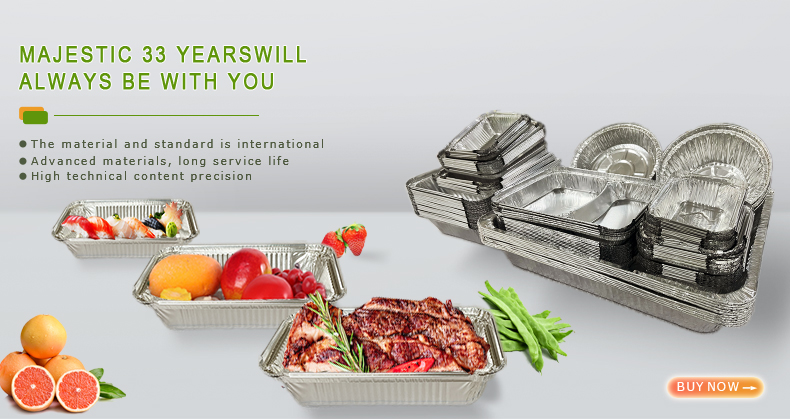 Eco-Friendly Disposable Aluminum Foil Pot Environmental Friendly Advantage Pizza Box