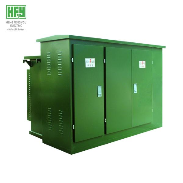 Buy cheap Fully enclosed low loss Combined pad mounted transformer prefabricated substation from wholesalers