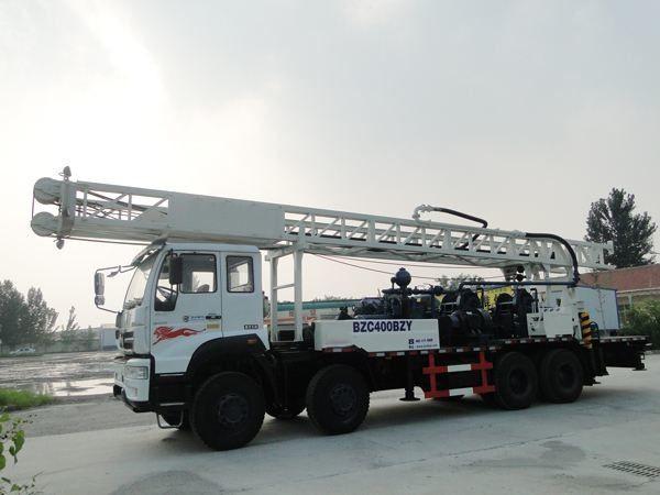 Buy cheap COMMINS Diesel Engine 400m 6X6 Truck Mounted Drilling Rig from wholesalers