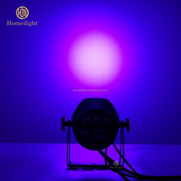 Buy cheap IP65 7x18w RGBWAUV LED Par Can Lights 6in1 Outdoor Uplights For Night Club from wholesalers