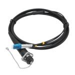 ODC Female LC/UPC Waterproof Connector Outdoor Armored Fiber Optic Armored Cable